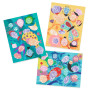 STENCIL PIO PIO kit artistico COLOR STOP libro da colorare per i più piccoli DJECO DJ08993 età 18 mesi +