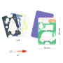 DISEGNI MAGICI da colorare IN VIAGGIO kit artistico DJECO set creativo DJ09074 età 18 mesi +