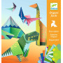 ORIGAMI facile DINOSAURI kit artistico DJECO in carta DJ08758 età 6+