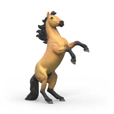 STALLONE MUSTANG cavallo in resina SCHLEICH miniatura HORSE CLUB 14921 età 3+