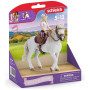 SOFIA & BLOSSOM cavallo in resina SCHLEICH miniatura HORSE CLUB 42713 età 3+