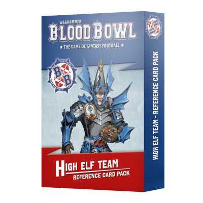 HIGH ELF BLOOD BOWL TEAM reference CARD PACK mazzo di carte IN INGLESE età 12+