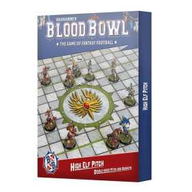 HIGH ELF PITCH double sided pitch and dugouts BLOOD BOWL campo e panchine del TEAM età 12+