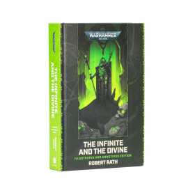 THE INFINITE AND THE DIVINE illustrated and annotated edition RATH warhammer 40k BLACK LIBRARY hardback IN INGLESE età 12+