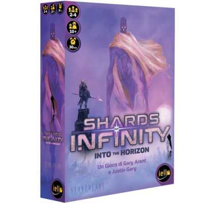 SHARDS OF INFINITY gioco da tavolo INTO THE HORIZON mancalamaro IN ITALIANO età 10+