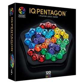 IQ PENTAGON DELUXE gioco di logica SMART GAMES con 120 sfide SOLITARIO età 14+