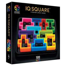 IQ SQUARE DELUXE gioco di logica SMART GAMES con 120 sfide SOLITARIO età 14+