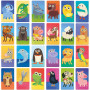 MAXI FLASHCARDS versi degli animali ANIMAL SOUNDS gioco educativo HEADU età 2+