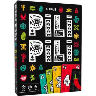 PILI PILI gioco di carte VELOCE E DIVERTENTE asmodee IN ITALIANO età 8+