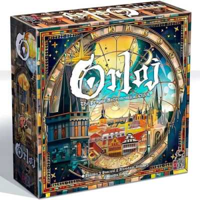 ORLOJ + PROMO + PLANCE gioco da tavolo GESTIONALE tesla games IN ITALIANO età 14+