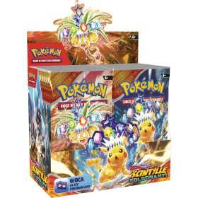 SCARLATTO E VIOLETTO megaevoluzione SCINTILLE FOLGORANTI set da collezione POKEMON GCC età 6+