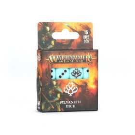 SYLVANETH DICE set di 16 dadi D6 AZZURRI E NERI warhammer AGE OF SIGMAR età 12+