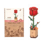 RED ROSE 2026 rosa rossa ROWOOD in legno ROBOTIME wooden bloom craft TW042 età 8+