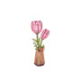 PINK TULIP 2026 tulipano rosa ROWOOD in legno ROBOTIME wooden bloom craft TW082 età 8+