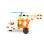 ELICOTTERO DA SOCCORSO to the rescue HELICOPTER SET in legno e plastica HAPE E3092 età 2+