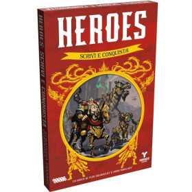 HEROES gioco da tavolo SCRIVI E CONQUISTA ghenos games IN ITALIANO età 10+