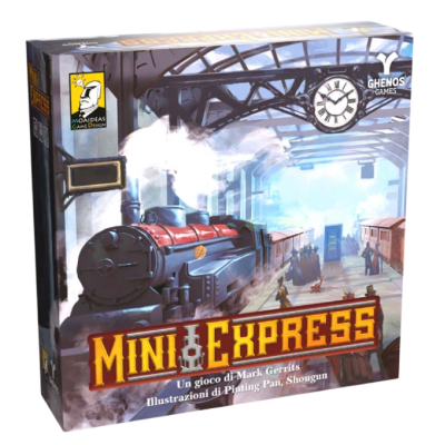 MINI EXPRESS gioco da tavolo STRATEGICO ghenos games IN ITALIANO età 14+