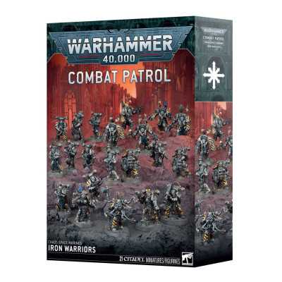 IRON WARRIORS pattuglia da combattimento CHAOS SPACE MARINES combat patrol WARHAMMER 40K età 12+