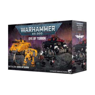 OCCHIO DEL TERRORE eye of terror SONS OF DORN battaglione BATTALION set di miniature WARHAMMER 40K età 12+