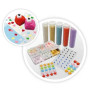 DIY STICKER FACTORY kit artistico FABBRICA DEGLI STICKERS adesivi BUKI età 6+