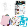 QUADERNO professional studio MANGA kit artistico COSPLAY album creativo BUKI età 8+