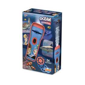 TORCIA proiettore OCEANO con 24 immagini BUKI età 5+