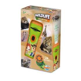 TORCIA proiettore ANIMALI con 24 immagini BUKI età 5+