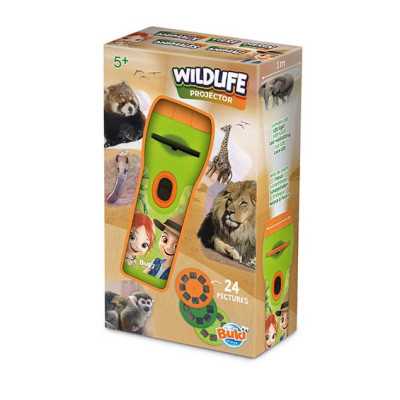 TORCIA proiettore ANIMALI con 24 immagini BUKI età 5+