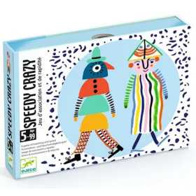 SPEEDY CRAZY gioco da tavolo CON LE CARTE di associazione e rapidità DJECO DJ05069 età 5+