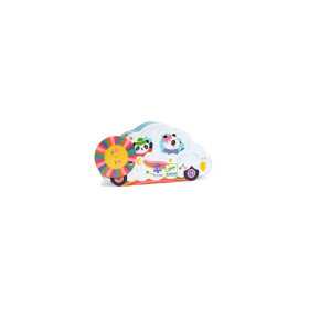 PUZZLE DA 16 PEZZI giganti CLOUD CAR gioco AUTO scatola sagomata DJECO DJ07276 età 3+
