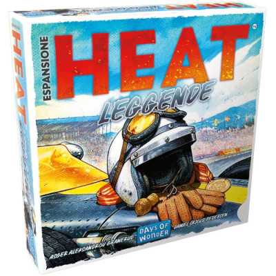 LEGGENDE espansione per HEAT gioco da tavolo IN ITALIANO asmodee CORSE età 10+