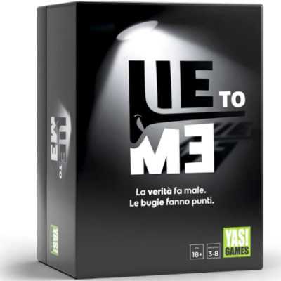 LIE TO ME gioco da tavolo PARTY GAME yas games IN ITALIANO età 18+