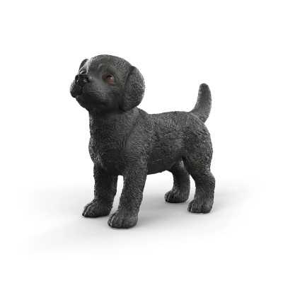 CUCCIOLO DI LABRADOR RETRIEVER NERO schleich FARM WORLD miniatura in resina 14922 età 3+