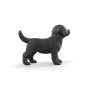 CUCCIOLO DI LABRADOR RETRIEVER NERO schleich FARM WORLD miniatura in resina 14922 età 3+