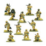 ITALIAN PARACADUTISTI PLATOON set di miniature per BOLT ACTION in plastica WARLORD GAMES età 14+