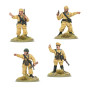 ITALIAN PARACADUTISTI PLATOON COMMANDERS set di miniature BOLT ACTION in resina WARLORD GAMES età 14+