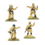 ITALIAN PARACADUTISTI PLATOON COMMANDERS set di miniature BOLT ACTION in resina WARLORD GAMES età 14+