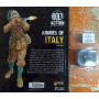 ARMIES OF ITALY third edition MANUALE warlord games BOLT ACTION in inglese + MINIATURA PROMO età 14+