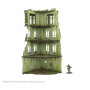 CITY IN RUINS scenario 4 STOREY CORNER 2 skytrex MDF miniature set EDIFICIO età 14+
