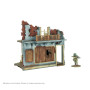 CITY IN RUINS scenario SINGLE STOREY FACADE 2 skytrex MDF miniature set EDIFICIO età 14+