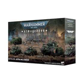 ARMAGEDDON battalion ASTRA MILITARUM battaglione WARHAMMER 40K set di miniature CITADEL età 12+