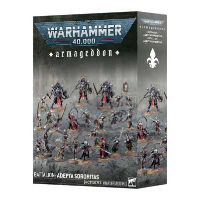 ARMAGEDDON battalion ADEPTA SORORITAS battaglione WARHAMMER 40K set di miniature CITADEL età 12+