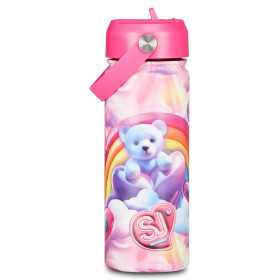 BORRACCIA in acciaio inox SJ GANG seven GIRL 2026 vol 500 ml ORSO ARCOBALENO caldo e freddo