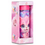 BORRACCIA in acciaio inox SJ GANG seven GIRL 2026 vol 500 ml GATTO ROSA caldo e freddo