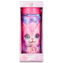 BORRACCIA in acciaio inox SJ GANG seven GIRL 2026 vol 500 ml GATTO ROSA caldo e freddo