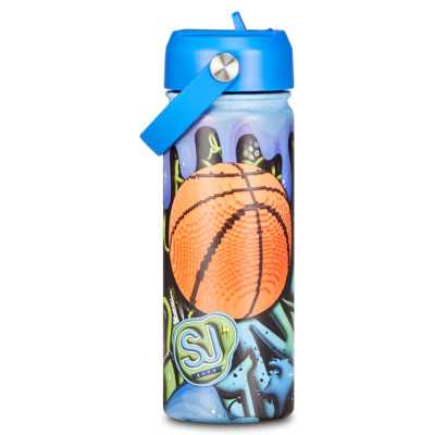 BORRACCIA in acciaio inox SJ GANG seven BOY 2026 vol 500 ml PALLA DA BASKET caldo e freddo