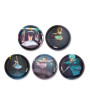 KLETTIES per il tuo zaino BALLET DANCER ergobag SET DI 5 PEZZI patelle intercambiabili BALLERINA