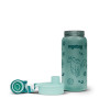 BORRACCIA in tritan ERGOBAG senza bpa HORSES bottle AZZURRO mezzo litro