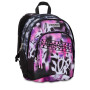 ZAINO seven DUAL backpack BUZZY NOTE scuola GIRL detach
