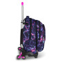 TROLLEY seven JACK NEW 8WD scuola DETACH girl ELECTRICVIBE zaino 3 in 1 CON 8 RUOTE
